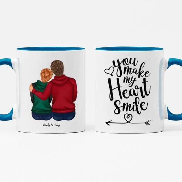 You Make My Heart Smile Mug